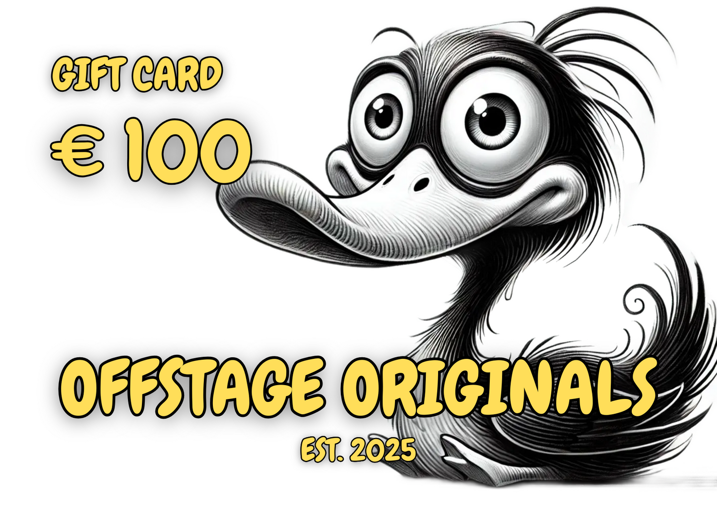 Offstage Originals Gift Card